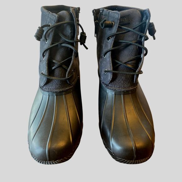 Sperry Women’s Boots Black Size 10 - Picture 1 of 6